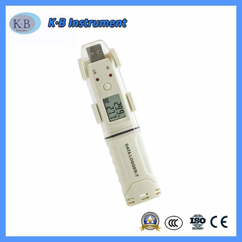 GM1366 High Quality USB Digitális páratartalom és hőmérséklet-adatok logger Digitális hőmérséklet-nyilvántartó termiométer